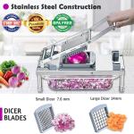 8-Blade Vegetable Chopper and Food Dicer