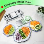 8-Blade Vegetable Chopper and Food Dicer