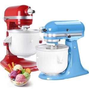 Ice Cream Maker Attachment for KitchenAid Mixer