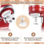 Ice Cream Maker Attachment for KitchenAid Mixer
