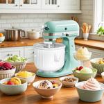 Ice Cream Maker Attachment for KitchenAid Mixer