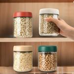 EONJOE 4-Pack 16oz Glass Mason Jars