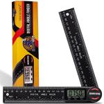 Digital Angle Finder Protractor with 7-Inch Ruler