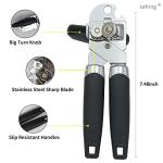 Stainless Steel Manual Can Opener with Bottle Opener