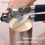 Stainless Steel Manual Can Opener with Bottle Opener