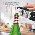 Stainless Steel Manual Can Opener with Bottle Opener