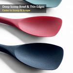 Silicone Spatula Spoon Set - Heat Resistant 3 Pack