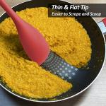Silicone Spatula Spoon Set - Heat Resistant 3 Pack