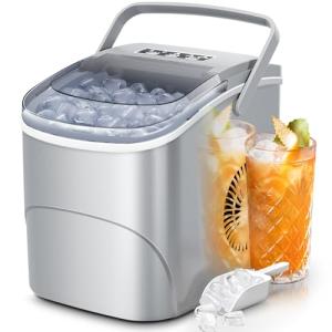 Portable Countertop Ice Maker, 26 lbs Daily Output