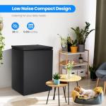 Kismile 3.5 Cu Ft Chest Freezer with Baskets