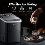 Silonn Portable Countertop Ice Maker - 26lbs Capacity