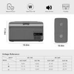 Alpicool MG15 Mini Portable Freezer for Camping