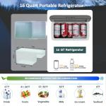 Alpicool MG15 Mini Portable Freezer for Camping