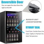 Antarctic Star 26-Bottle Beverage Refrigerator with Glass Door