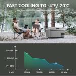 Alpicool MG15 Mini Portable Freezer for Camping