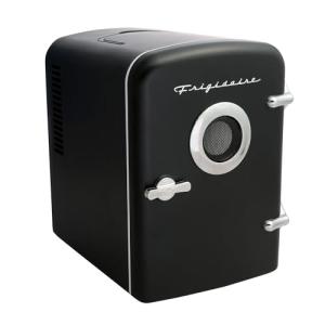 Portable Mini Fridge with Built-In Speaker