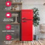 Frigidaire 2-Door Retro Compact Refrigerator - 7.5 cu ft
