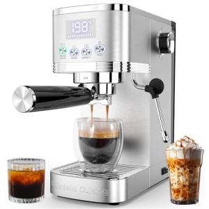 20 Bar Espresso Machine with Milk Frother