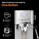 20 Bar Espresso Machine with Milk Frother