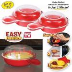 Quick Microwave Egg Cooker Set - 2 Pack