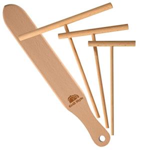 Crepe Spreader & Spatula Set, 4 Pieces