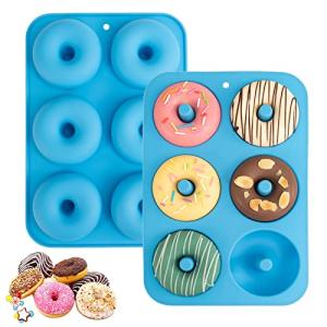 Aichoof Silicone Donut Mold Set of 2