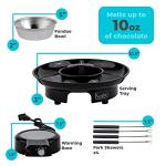 Kusini Electric Fondue Pot Set with Forks