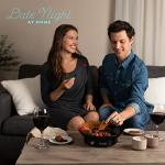Kusini Electric Fondue Pot Set with Forks