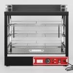 Countertop Food Warmer with Light and Thermometer
