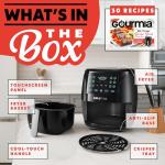 Gourmia 6QT Digital Air Fryer with Touchscreen