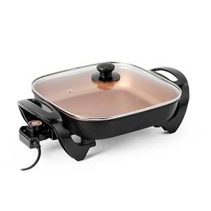 Holstein 12-Inch Electric Skillet with Adjustable Heat