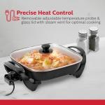 Holstein 12-Inch Electric Skillet with Adjustable Heat