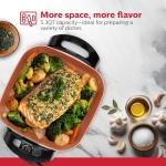 Holstein 12-Inch Electric Skillet with Adjustable Heat