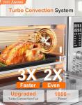 Nuwave Bravo Pro 21QT Air Fryer Toaster Oven