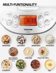 Toshiba 6-Cup Rice Cooker with Fuzzy Logic