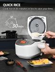 Toshiba 6-Cup Rice Cooker with Fuzzy Logic