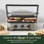Cuisinart 5-in-1 Stainless Steel Panini Press