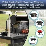 Portable Electric BBQ Smoker with Smoke Generator