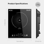 iSiLER 1800W Portable Induction Cooktop with Touch Controls