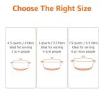 Amazon Basics 6-Quart Enameled Cast Iron Dutch Oven
