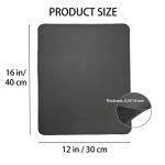 SOQKEEN Non-Slip Dish Drying Mat - Dark Grey