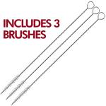 Kids' Cereal Bowls with Straws - Set of 6