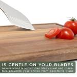 WALDWERK Solid Acacia Wood Cutting Board Set