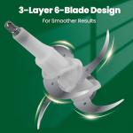 800W Electric Food Processor and Meat Grinder
