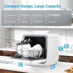 Midea 5L Mini Dishwasher with 360° Double Spray
