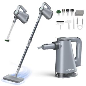 FEPPO 10-in-1 Steam Mop and Handheld Cleaner