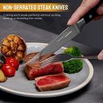 OAKSWARE German Steel Steak Knife Set of 4