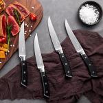 OAKSWARE German Steel Steak Knife Set of 4