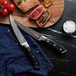 OAKSWARE German Steel Steak Knife Set of 4