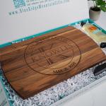Personalized Wood Cutting Board with Gift Box